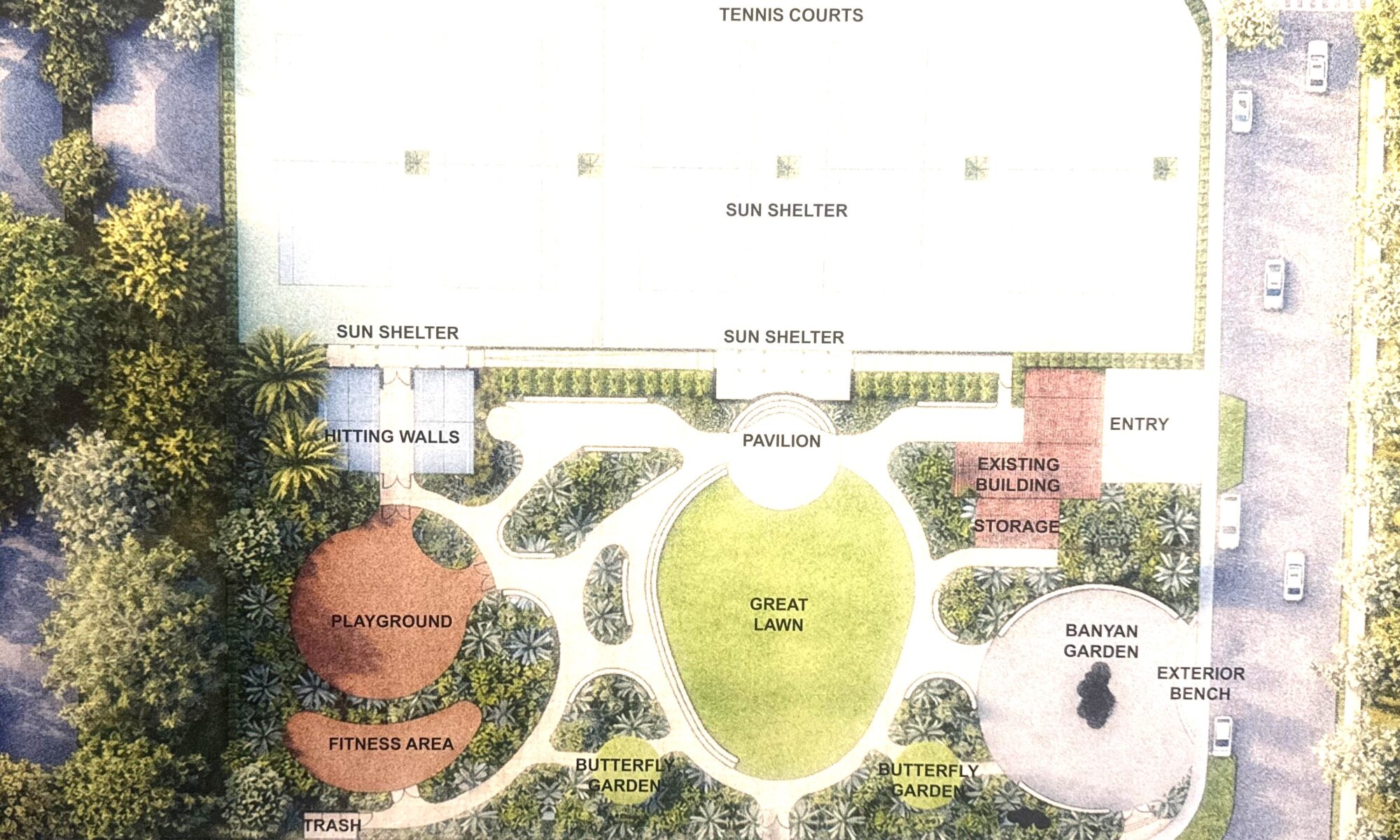 Keystone Pathways Design Plans for Kirk Munroe Park Near Finish Line - Coconut Grove ...